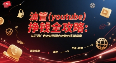 油管(youtube)挣钱全攻略：从开通广告收益到国内收款的实操指南(更新)-网创资源总站