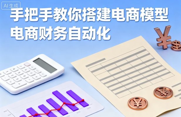 手把手教你搭建电商模型-电商财务自动化-网创资源总站