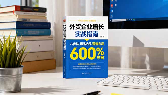外贸企业增长实战指南，八步法、爆品选品、营销布局，业绩增长300%-网创资源总站